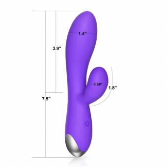 Utimi 20 Velocidades Vibrador de Conejito Recargable Punto G y Estimulador Clítoris Vibradores para Mujer Masturbación. Envíos a Palencia