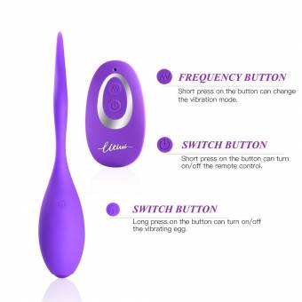 Utimi Huevo Vibrador Estimulador Clítoris y Punto G Silicona Masajeador Con Control Remoto para Mujer. Envíos a León