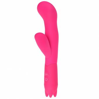 Utimi Vibrador Punto G de Silicona Impermeable Estimulador con Grandes Cabezas Dobles Femenino. Envíos a Almería