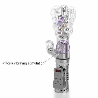 Consolador Vibratorio Clitoriano, URLOVE® Dildo Vibrador Estimulador del Punto G 15+8 Modos de Vibración y rotación con Control Inteligente. Envíos a Huelva