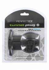 Perfect as Marca Fit Túnel Plug silicona TPR extra grande - Negro, 1er Pack (1 x 1 pieza). Envíos a Granada