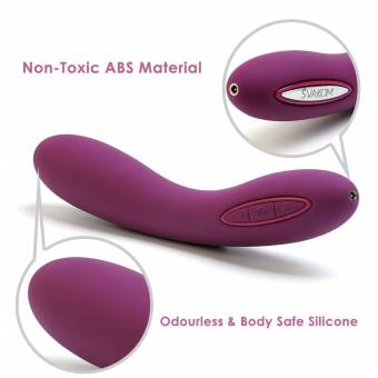 SVAKOM Vibrador Vibradores 6 Modos+Ultra duradero+Recargable Punto G Clítoris Consolador Duradero Para Mujer(Mini Emma). Envíos a Las Palmas