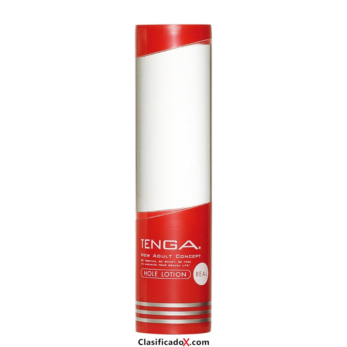 Tenga Loción Real, Lubricante Masturbador, 4.4 x 17.7 x 4.4 cm, Color Transparente / Rojo - 170 ml. Envíos a Asturias
