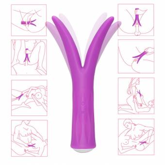 Louviva Emmi Masajeador vibrador Impermeable vibración estimulación consolador para mujer adultos juguete sexual. Envíos a Granada