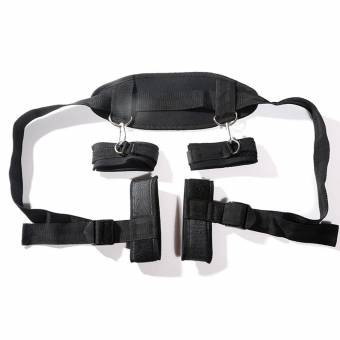 Cosplay adultos Hand & Tobillo Cuffs Strap Kit Restricciones de cama Pareja Flirt Toy para juego de fiesta. Envíos a Salamanca