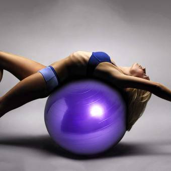 TESITE Pelota De Yoga Fitness Danza Espesar Cadera De Pilates Gimnasia Bola De Equilibrio (PúRpura). Envíos a León