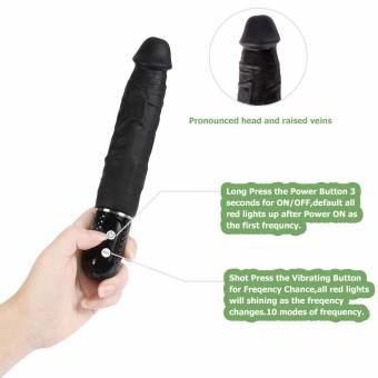 Vibradores realistas del consolador para las mujeres, eje veteado firme de la cabeza para la estimulación interna agradable 5.5