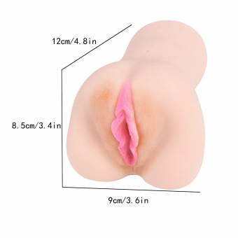 Lowestbest Vagina para Hombre Masturbación, Sexo Silicona Juguetes, Simulación Realista 3d de la Vagina Eróticos (Carne1). Envíos a Córdoba
