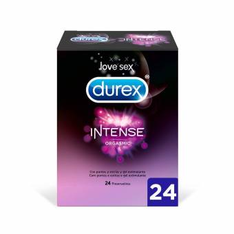 Durex Preservativos Intense Orgasmic - 24 condones. Envíos a Huelva