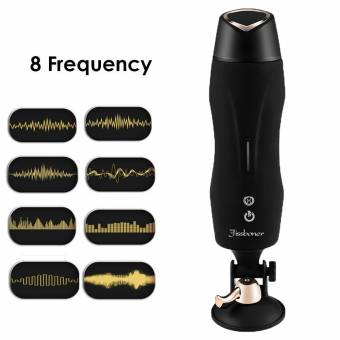 Jissboner Masturbador Masculino - Masturbádor para hombre, Masturbador de copa eléctrica, Copa vaginal eléctrico masajeadores calefacción vibrador telescópica vagina boca oral pene vibradores 8 