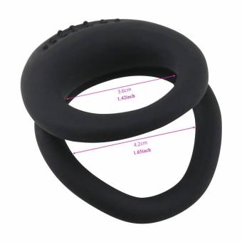 Dulexo cock rings anillo sexual , 2 pene anillos para una erección más fuerte y juguetes sexuales para retrasar la eyaculación para hombres. Envíos a Murcia