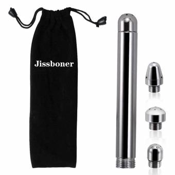 Jissboner Anal Plug Metal Set de acero inoxidable ducha anal para hombres y mujeres Shower Enema Water Boquilla 3 Estilo Plug Head Enema Anal Kit de limpieza Juguete sexual. Envíos a Sevilla