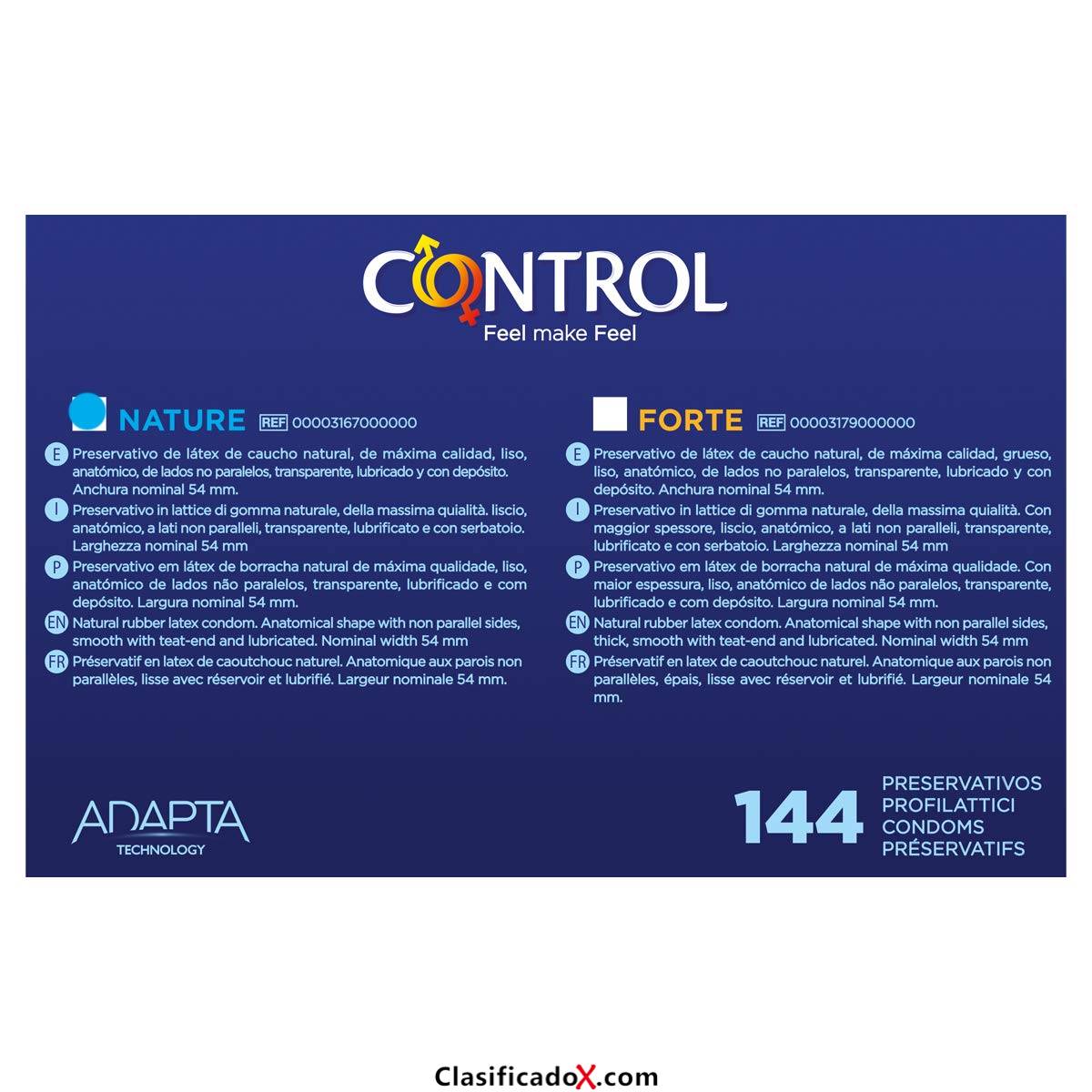 Control Preservativo Nature Caja - 144 preservativos. Envíos a Huelva