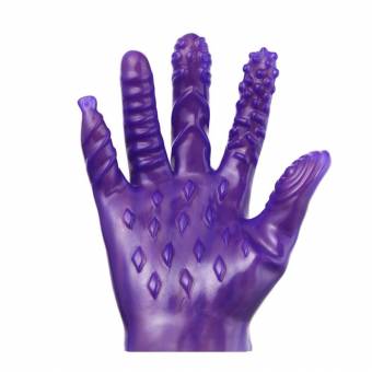 NINGNETI Juguetes sexuales anales para Mujeres y Hombres Anal Punto G Masaje Sticks Juguetes sexuales Guantes (Purple). Envíos a Álava