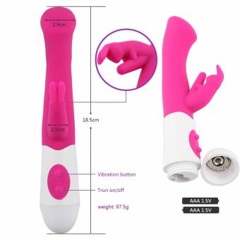 Popular productos para adultos vibrador impermeable sexo juguete doble barra masturbación conejo vibrador utensilios sexo adulto vibrador de productos para mujeres,Pink. Envíos a Teruel