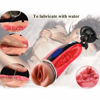 masturbádor masculino Auto succión masculina masturbación eléctrica juguetes sexual hombre masturbador como una boca real 10 modos de vibración by Urnight. Envíos a Huesca