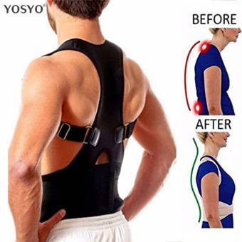 GAOWORD Regulable Postura de la Espalda Corrector Terapia magnética Corrección de la Postura Brace Hombro Back Brace Cinturón de Soporte NO Slouching,XL. Envíos a Almería