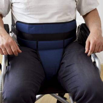 Cinturón de sujeción pélvico para silla de ruedas talla única. Envíos a Badajoz