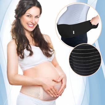 Cinturón Maternal AZMED, Soporte Abdominal y para la Espalda Beige, Tamaño Único. Envíos a Badajoz