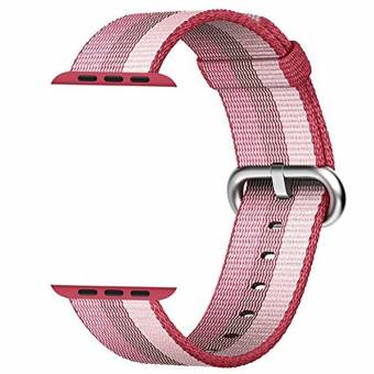 Magiyard Correa de pulsera banda de liberación de deportes tejidos de nylon para Apple Watch 1/2 38mm (C). Envíos a Sevilla