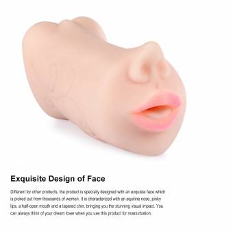 Utimi Muñeca Inflable Masturbador 3D Realista Jeguete Sexual Cara 3 en 1 Vagina Anal Oral. Envíos a Huelva