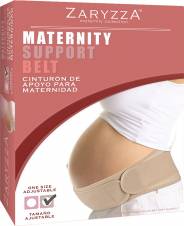 ZaryzzA Cinturón de Maternidad, Cinturón de Embarazo para Apoyo Lumbar, Cinto Abdominal Transpirable, Talla Única, Beige. Envíos a Sevilla