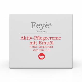 FEYÈ® Crema, ungüento – cuidado especial para psoriasis, eczema y piel muy seca – también para el cuidado agudo de enrojecimiento, comezón e inflamación – con aceite de emú. Envíos a Granada