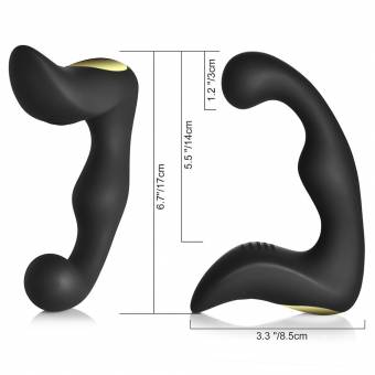 Utimi Plug Anales Masajeador de Próstata 9 Modos Juguetes Eróticos Recargable Vibrador de Punto G con 2 Motores. Envíos a León