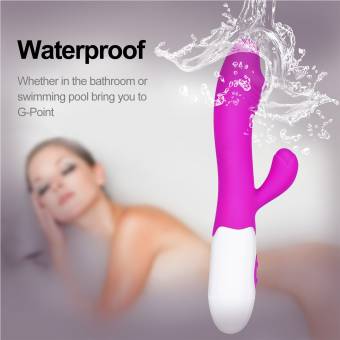 Vibrador para mujeres silicona de grado médico vibrante doble estimulación consolador masturbación Individual / Pareja. Envíos a Murcia