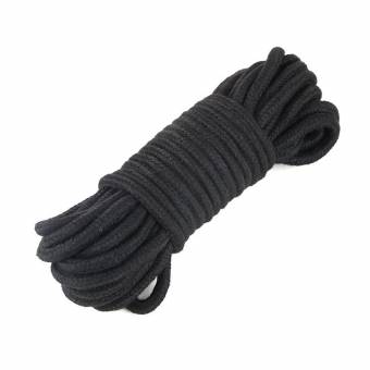 32 Pies 10M de alta calidad de seda Bondage Ultra suave torcido de cuerda de algodón Strap restricciones Kit para parejas (negro). Envíos a Álava