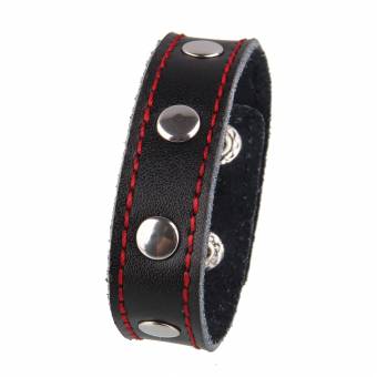 Beauty7 Anillo Para Pene de Cuero Estrangulador Erector Potente Cock Ring para Virilidad y Retardo Control de la Eyaculación de un Aspecto de Cinta. Envíos a Granada