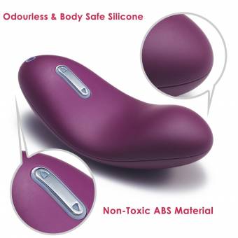 SVAKOM Mini Vibrador 5 Modos+Recargable Clítoris Estimulador Masajeador Consolador Recargable Para Mujer (Echo violeta). Envíos a Granada