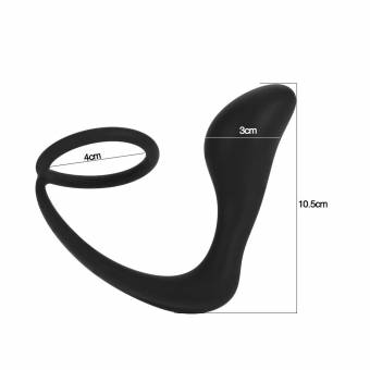 Anself - Masajeador de próstata de orgasmo de silicona,butt olug anal anillo de sexo masculino para demora,juguete erótica para hombres. Envíos a Almería