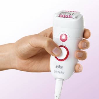 Braun Silk-épil 5 5580 - Depiladora eléctrica con 5 accesorios, incluido un cabezal de precisión. Envíos a València