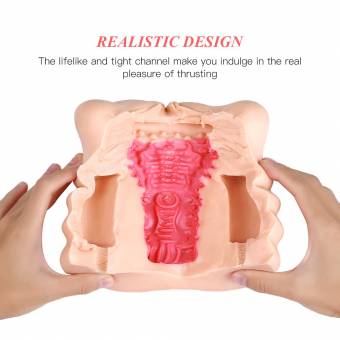 Utimi Masturbator Realista Juguetes de Vaginal Canal Vivid en TPR para Hombres para Huevo Vibradore Potente. Envíos a Toledo