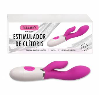 Vibrador para mujer. Estimulador de clítoris con 30 modos de vibración, vibrador sexual discreto y silencioso, by Tillmann