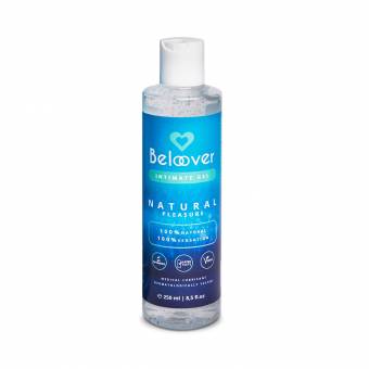 Gel lubricante sexual, Beloover. Lubricante natural, ingredientes 100% naturales. Excelente lubricante intimo para un placer más intenso. Gel lubricante intimo compatible con preservativo y juguetes e