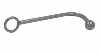 Saphira sextoys. Gancho Plug anal. Bondage BDSM. longitud 180mm. Metal. Tamaño de la pelota 20mm. Envíos a Segovia