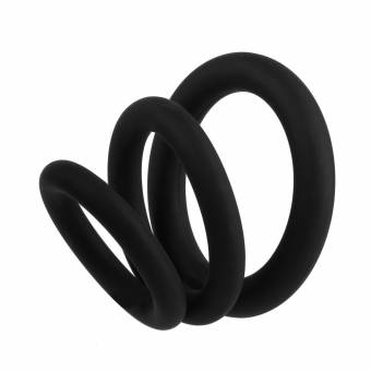 Beauty7 Juguetes Anales Silicona Anillo Pene Sexo y Sensualidad Cuidado Personal Plugs Color Negro Azul Rojo Diámetro Interior 3.1*2.6*2.3 cm Diámetro Exterior 4.4 * 3.7 * 3.2 cm (negro). Envíos a Las