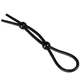Providethebest Cuerda juguete del sexo de silicona doble Gallo Hombres ajustables de Demora del martillo del anillo Negro nero. Envíos a Toledo