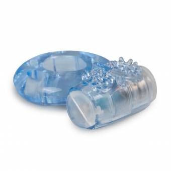 Easytoys Online Only Anillo Vibrador Con Estimulador Para Clítoris Con Protuberancias, Azul - 90 gr. Envíos a Cádiz