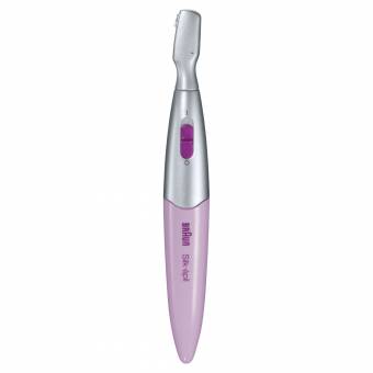 Braun Silk-épil Bikini Styler FG1100 - Recortador de precisión con 2 cabezales y 2 peines recortadores, color plata y rosa. Envíos a Cáceres