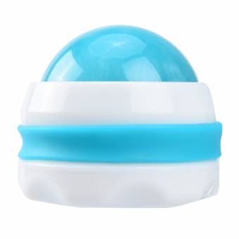 Pretty See Bola Masajeadora, Bola Masajeadora con Anillo de Silicona, Perfecto para Dolor Muscular y Aliviar el Dolor, Azul y Blanco. Envíos a Ceuta