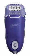 Rowenta Soft Extreme EP8710E0 - Depiladora con sistema anti dolor de 24 pinzas, cabezal exfoliante y afeitado, accesorio para axilas, cabezal de recorte para la zona del bikini. Envíos a Huelva