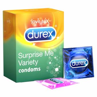 Durex Preservativos Surprise Me Variedad – Pack de 40. Envíos a València