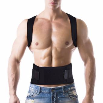 Corrector de Postura con soporte recto Ultrafino respirable Vendaje de elástico en la cintura del hombro para hombres y mujeres (circunferencia de la cintura de 80 cm a 120 cm) (XL). Envíos a Toledo