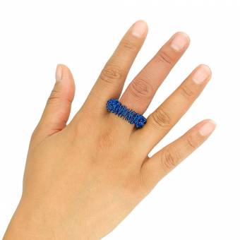 UEETEK 5 Medicina China digitopuntura masaje anillos (oro/plata/negro/azul/rojo). Envíos a Sevilla