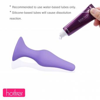 Plugs Anales Kit de Silicona Hotfirer Juguetes anales Masturbador Juguetes eróticos Para Mujeres y Hombres 4 Piezas (Púrpura). Envíos a Granada