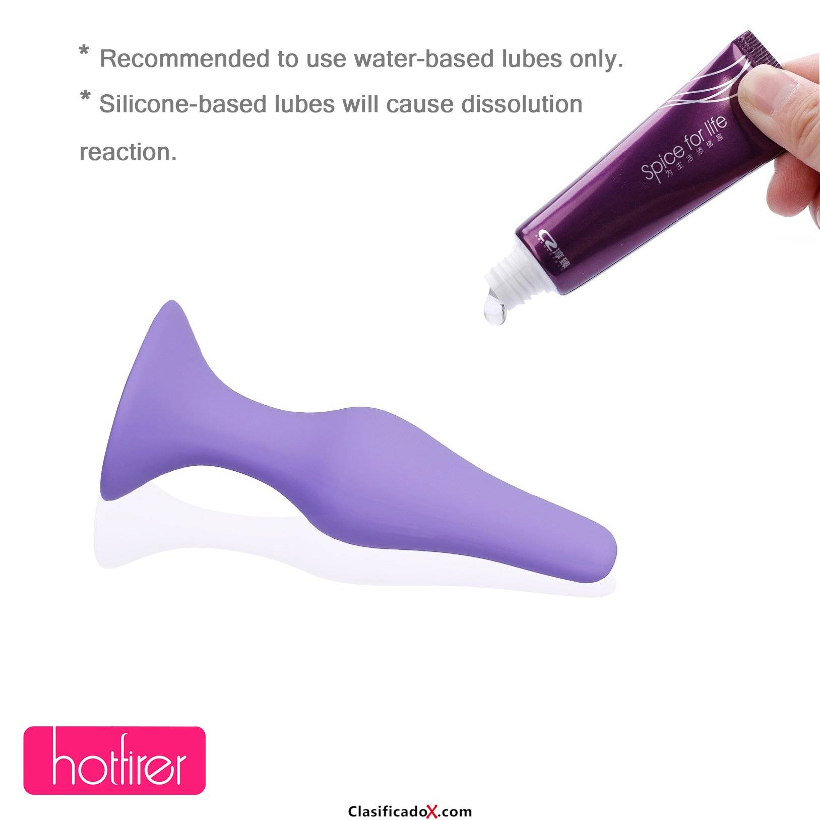 Plugs Anales Kit de Silicona Hotfirer Juguetes anales Masturbador Juguetes eróticos Para Mujeres y Hombres 4 Piezas (Púrpura). Envíos a Almería