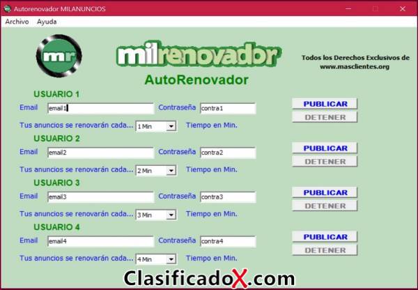 ClasificadoX - Anuncios clasificados relax y contenido erótico